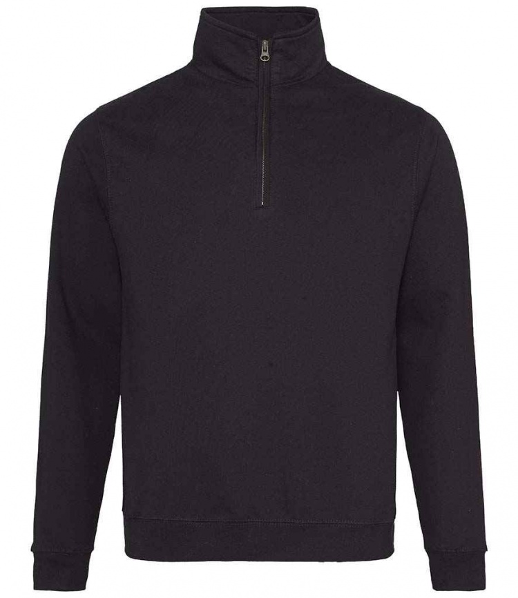 Just Hoods JH046 AWDis Sophomore Zip Neck Sweatshirt